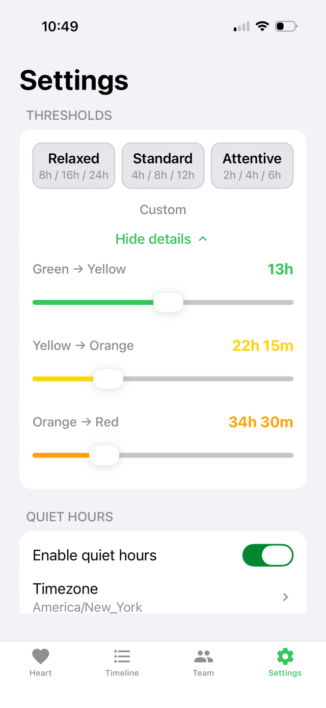 CarePulse app screenshot 3